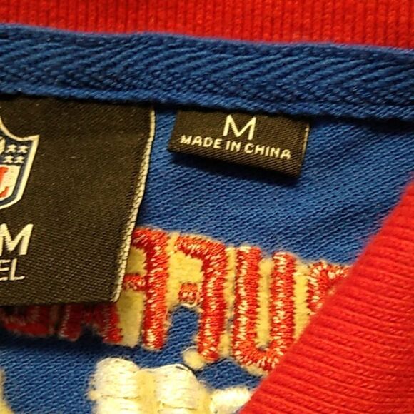 NFL Pro Football Buffalo Bills Men's Med polo shirt Sports Outside Athletic - Picture 3 of 8